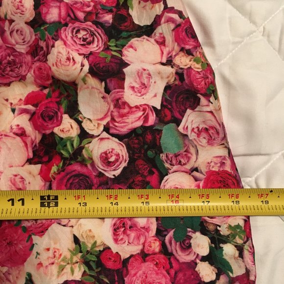 kate spade Rose Print Pencil Skirt size 2 nwot - Picture 10 of 16